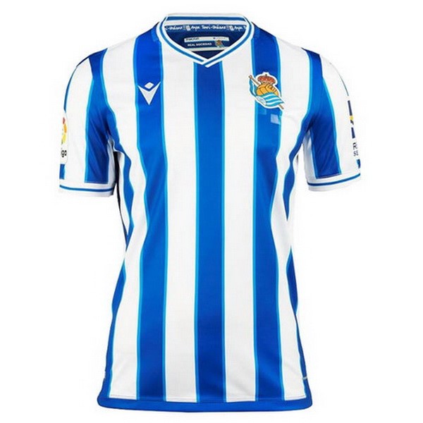 Camiseta Real Sociedad Replica Primera Ropa 2020/21 Azul